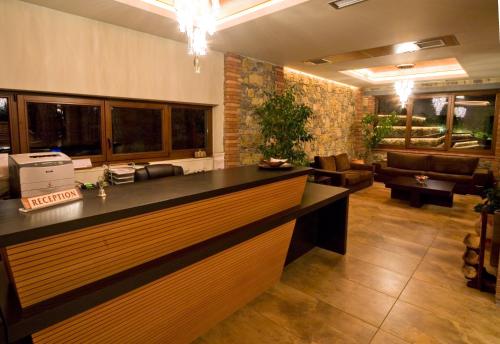 Lobby, Iberis Hotel in Siatista Lobby, Iberis Hotel in Siatista