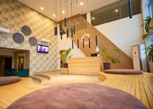 Lobby, The Cabin Hotel in Dzorwulu Lobby, The Cabin Hotel in Dzorwulu