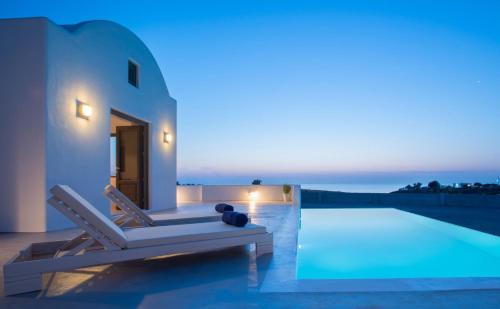 Azar Villas Santorini Luxury Villa With Private Pool And Sea View in Panagia Kalou Azar Villas Santorini Luxury Villa With Private Pool And Sea View in Panagia Kalou