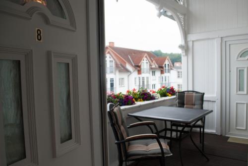 Balcony/terrace, Villa Anna in Ostseebad Sellin Balcony/terrace, Villa Anna in Ostseebad Sellin