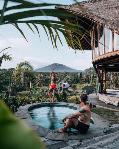 Kilátás, Veluvana Bali in Sidemen Kilátás, Veluvana Bali in Sidemen