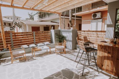 Balcony/terrace, ERIEL Boutique Apartments in Lefkada Balcony/terrace, ERIEL Boutique Apartments in Lefkada