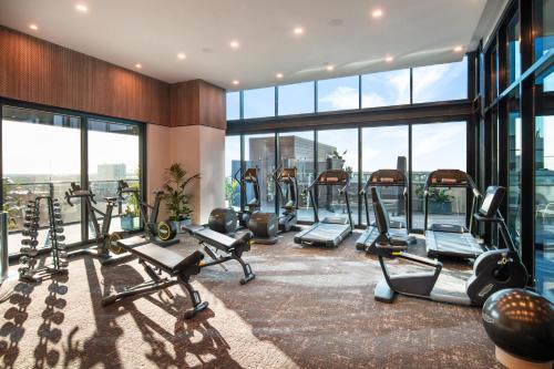 Fitness center, Crowne Plaza Adelaide By IHG in Adelaide Fitness center, Crowne Plaza Adelaide By IHG in Adelaide