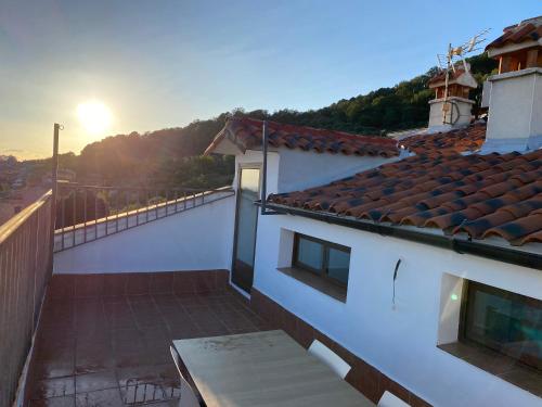 Erkély/terasz, APARTAMENTOS FUENTE ARRIBA in Poyales Del Hoyo Erkély/terasz, APARTAMENTOS FUENTE ARRIBA in Poyales Del Hoyo