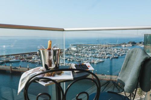 Balcony/terrace, Clarion Hotel Sea U in Helsingborg Balcony/terrace, Clarion Hotel Sea U in Helsingborg