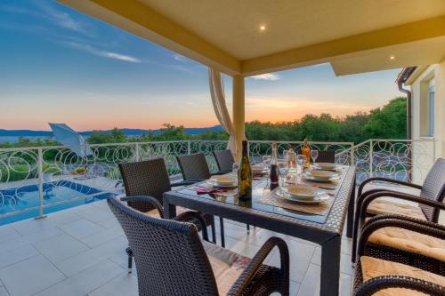 Балкон, Villa Sole in Омішаль Балкон, Villa Sole in Омішаль