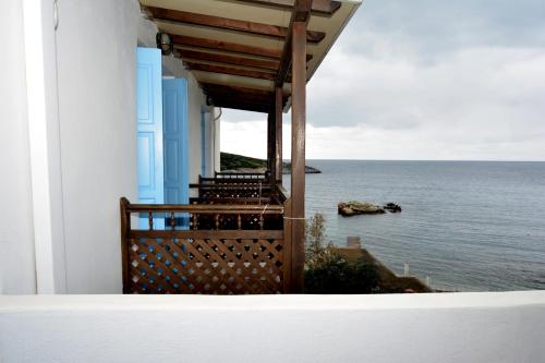 Balcony/terrace, Hotel Atsitsa in Euboea Balcony/terrace, Hotel Atsitsa in Euboea