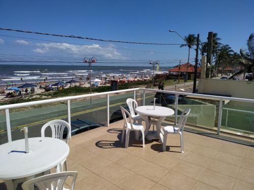 阳台/露台, Pousada Elegance Beira Mar in 伊塔那噶 阳台/露台, Pousada Elegance Beira Mar in 伊塔那噶