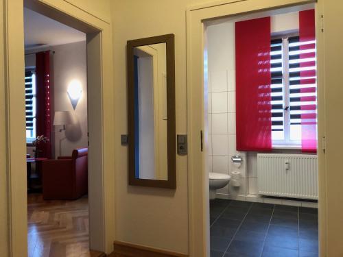 Bathroom, Appartements am Rindhof in Munnerstadt Bathroom, Appartements am Rindhof in Munnerstadt