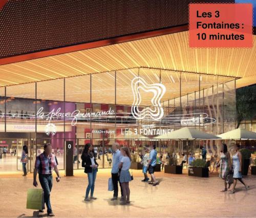 Chaleureux Studio 30m2 - Au pied de la Gare - PARKING in Cergy Chaleureux Studio 30m2 - Au pied de la Gare - PARKING in Cergy