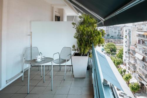 Näkymä, Hotel Olympia in Thessaloniki Näkymä, Hotel Olympia in Thessaloniki