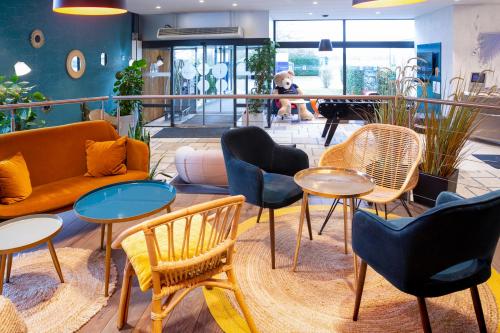 Étterem, Novotel Roissy Saint-Witz in Szent Witz Étterem, Novotel Roissy Saint-Witz in Szent Witz