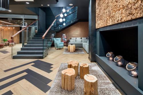 Lobby, Hotel Aquarion (Dobry Hotel) PO in Zakopane Lobby, Hotel Aquarion (Dobry Hotel) PO in Zakopane