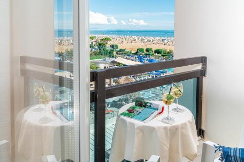 Balcony/terrace, Hotel Palace in Bibione Balcony/terrace, Hotel Palace in Bibione