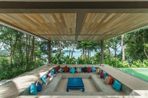 Balcony/terrace, Island Escape Burasari in Coconut Island Balcony/terrace, Island Escape Burasari in Coconut Island