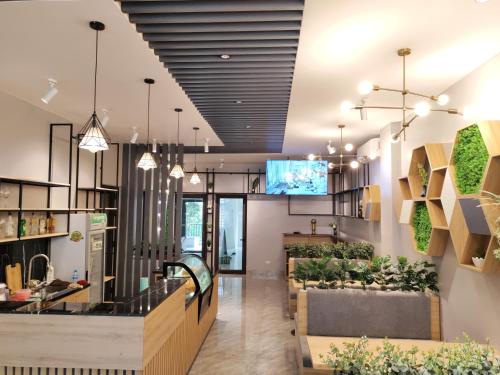Lobby, Hong Hao Hostel and Motorbikes in Ha Giang Lobby, Hong Hao Hostel and Motorbikes in Ha Giang