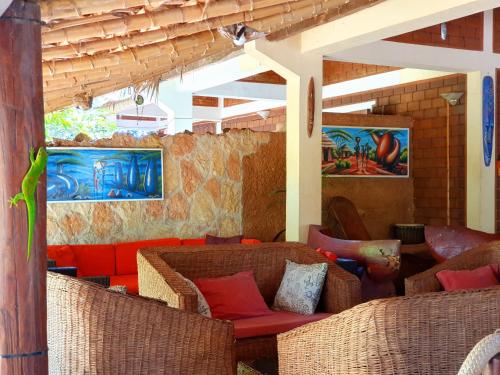 Пъб/Фоайе, Hotel Lakana Ramena in Сиего Суарез Пъб/Фоайе, Hotel Lakana Ramena in Сиего Суарез