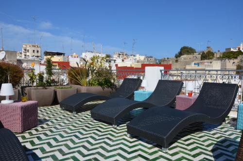 Balcony/terrace, Tanger Chez Habitant in Marshan Balcony/terrace, Tanger Chez Habitant in Marshan