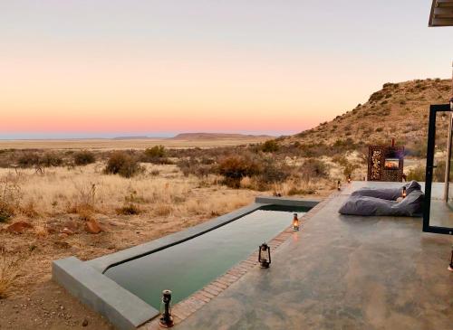 Schwimmbad, Eco Karoo Mountain Lodge in Hopetown Schwimmbad, Eco Karoo Mountain Lodge in Hopetown
