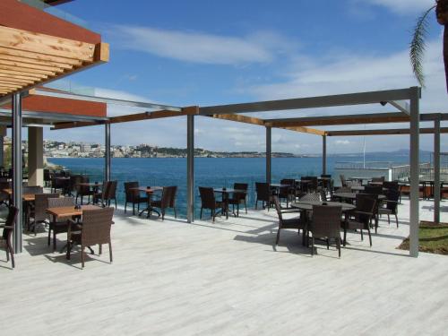balkon/terras, Hotel Palace Bonanza Playa & SPA in Mallorca balkon/terras, Hotel Palace Bonanza Playa & SPA in Mallorca