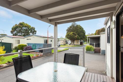 شرفة/ تراس, ديسكفري باركز - جيلونج (Discovery Parks - Geelong) in Belmont شرفة/ تراس, ديسكفري باركز - جيلونج (Discovery Parks - Geelong) in Belmont