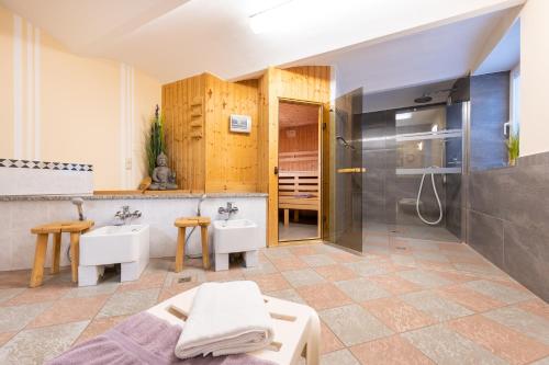 Sauna, Hotel Garni Getreuer Eckart in Ostseebad Binz Sauna, Hotel Garni Getreuer Eckart in Ostseebad Binz