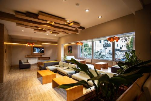 공용 라운지/TV 시청 구역, Hotel EcoSki by bund in 산 카를로스 데 바릴로체 공용 라운지/TV 시청 구역, Hotel EcoSki by bund in 산 카를로스 데 바릴로체