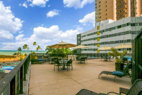 Balcony/terrace, Transamerica Prestige Recife - Boa Viagem in Pina Balcony/terrace, Transamerica Prestige Recife - Boa Viagem in Pina