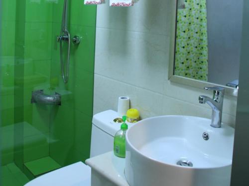 Phòng tắm, GreenTree Inn Zhangye Ganzhou Area East Street Shell Hotel in Trương Dịch Phòng tắm, GreenTree Inn Zhangye Ganzhou Area East Street Shell Hotel in Trương Dịch