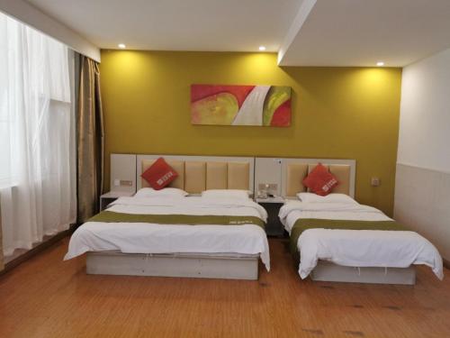 貝殼忻州市靜樂縣鵝城路酒店 (GreenTree Inn Xinzhou Jingle County ECheng Road Shell Hotel) in 忻州 貝殼忻州市靜樂縣鵝城路酒店 (GreenTree Inn Xinzhou Jingle County ECheng Road Shell Hotel) in 忻州