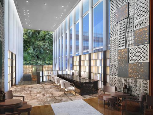 Lobby, Oasia Resort Sentosa by Far East Hospitality in Sentosa Lobby, Oasia Resort Sentosa by Far East Hospitality in Sentosa