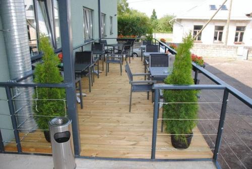 Balcony/terrace, Arabella Hotel in Kuressaare Balcony/terrace, Arabella Hotel in Kuressaare