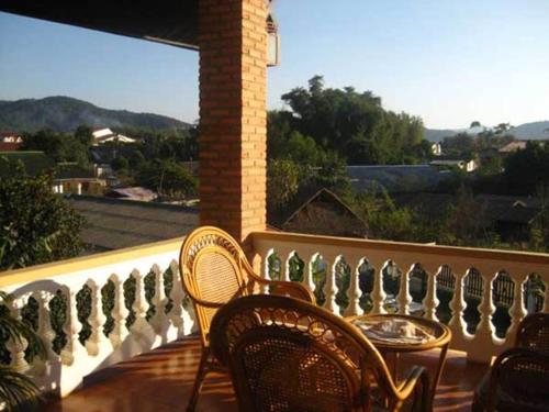 Balcony/terrace, The Hillside Residence in Xieng Khouang Balcony/terrace, The Hillside Residence in Xieng Khouang