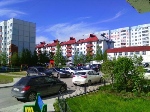 Exterior view, Apartment Internatsionalnaya 19а in Nizhnevartovsk Exterior view, Apartment Internatsionalnaya 19а in Nizhnevartovsk
