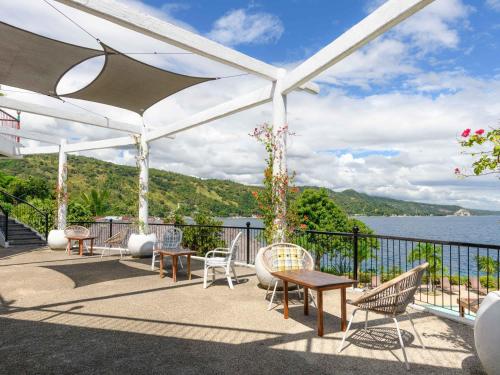 Balcony/terrace, Granada Beach Resort - Adults Only in Boljoon Balcony/terrace, Granada Beach Resort - Adults Only in Boljoon