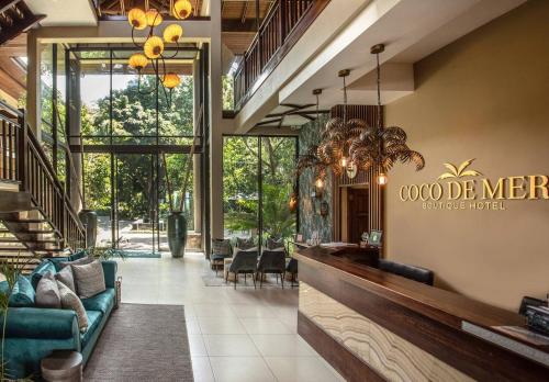 Empfangshalle, Coco De Mer Boutique Hotel in Ballito Empfangshalle, Coco De Mer Boutique Hotel in Ballito