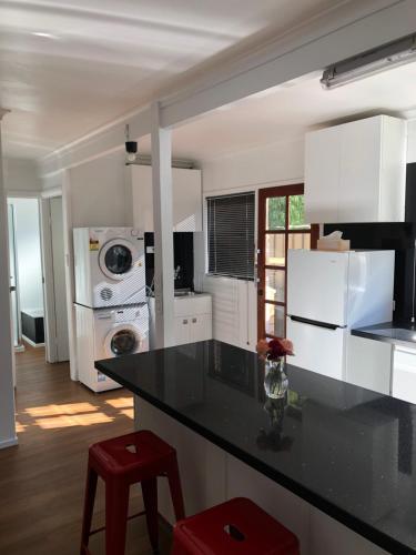 مطبخ, Kings Avenue Motel in Saint Arnaud مطبخ, Kings Avenue Motel in Saint Arnaud