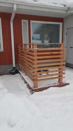 Entrance, Snowbird in Pyhatunturi Entrance, Snowbird in Pyhatunturi