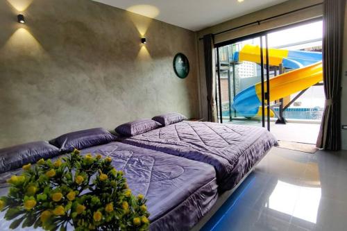 Lounge in Loft HuaHin Pool Villa บ้านพักในหัวหิน near Lub Lae Cave Lounge in Loft HuaHin Pool Villa บ้านพักในหัวหิน near Lub Lae Cave