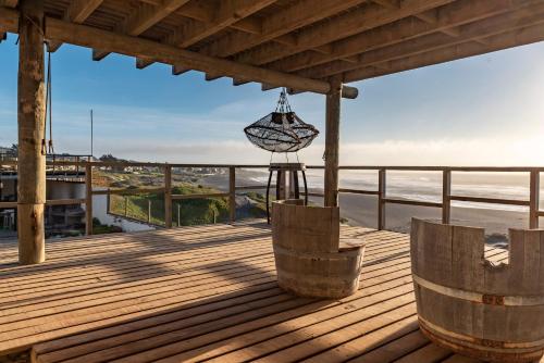 شرفة/ تراس, Sudeste Hostel in Pichilemu شرفة/ تراس, Sudeste Hostel in Pichilemu