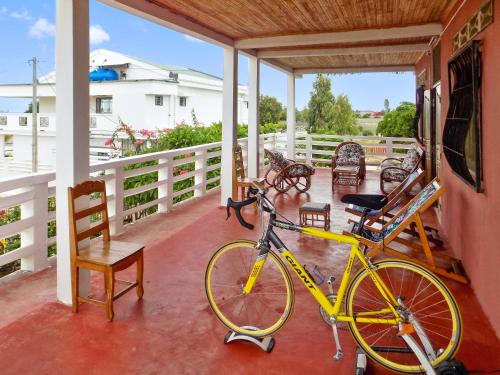 陽台/露台, 2 bedrooms appartement with sea view and furnished terrace at Majunga in 馬任加 陽台/露台, 2 bedrooms appartement with sea view and furnished terrace at Majunga in 馬任加