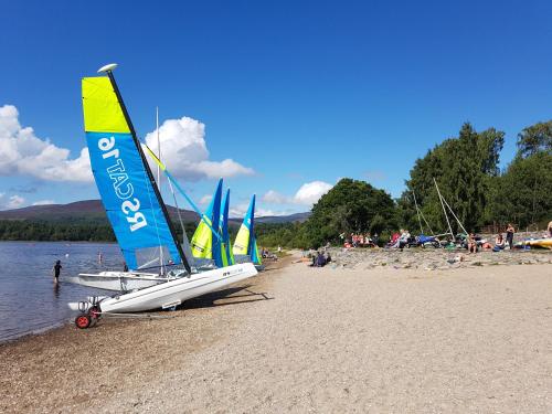 Beach, Loch Insh Chalets Ltd in Kincraig Beach, Loch Insh Chalets Ltd in Kincraig