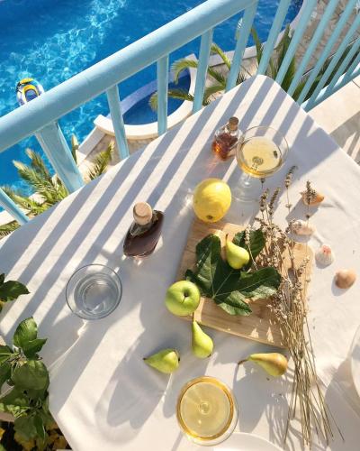 balkon/terras, Illyrian Resort in Brac Island balkon/terras, Illyrian Resort in Brac Island