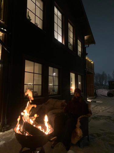 숙소 외관, Vid Gondolen in 헤마반 숙소 외관, Vid Gondolen in 헤마반