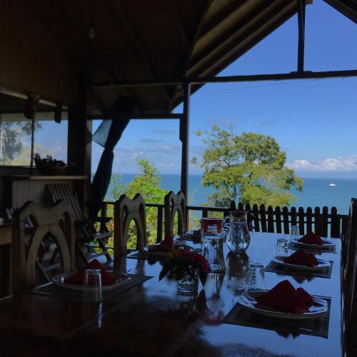 Restaurant, Casa Horizontes Corcovado in Drake Bay Restaurant, Casa Horizontes Corcovado in Drake Bay
