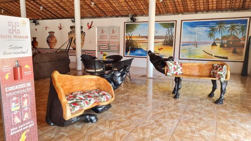 Lobby, Hotel Marajo - Turismo de Experiencia in Soure Lobby, Hotel Marajo - Turismo de Experiencia in Soure