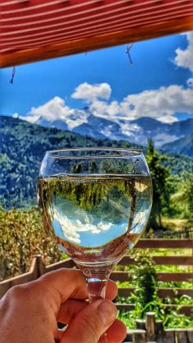Näkymä, Ideal six-person villa for large families with pets, featuring barbecue and spacious yard Svaneti Сo in Ushkhvanari Näkymä, Ideal six-person villa for large families with pets, featuring barbecue and spacious yard Svaneti Сo in Ushkhvanari