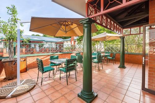 Balcó/terrassa, Courtyard Hotel Rosebank Johannesburg in Greater Melrose Balcó/terrassa, Courtyard Hotel Rosebank Johannesburg in Greater Melrose