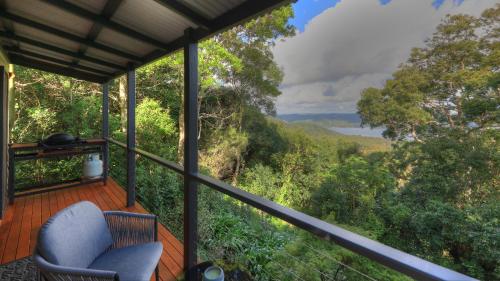 Balkon/teras, Montville Misty View Cottages in Montville Balkon/teras, Montville Misty View Cottages in Montville