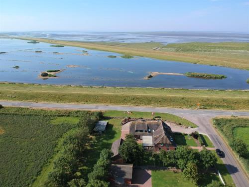 外部景觀, Deichhus Nordseeliebe direkt am Deich - Nordsee - Dagebull - Am Vogelreservat in 達格比爾 外部景觀, Deichhus Nordseeliebe direkt am Deich - Nordsee - Dagebull - Am Vogelreservat in 達格比爾